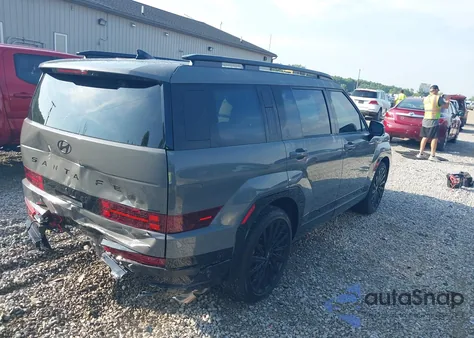 2025 Hyundai Santa Fe Calligraphy from USA, damaged, VIN 5NMP5DGL7SH089706